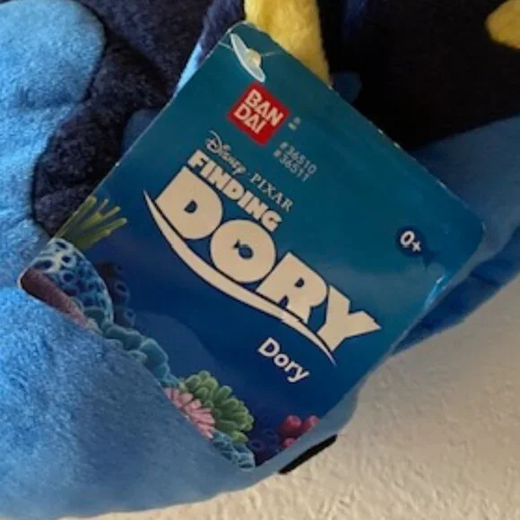 DISNEY "PIXAR" FINDING DORY DISNEY PARKS STUFFED ANIMAL BLUE PLUSH SOFT NOS NWT - Picture 6 of 8